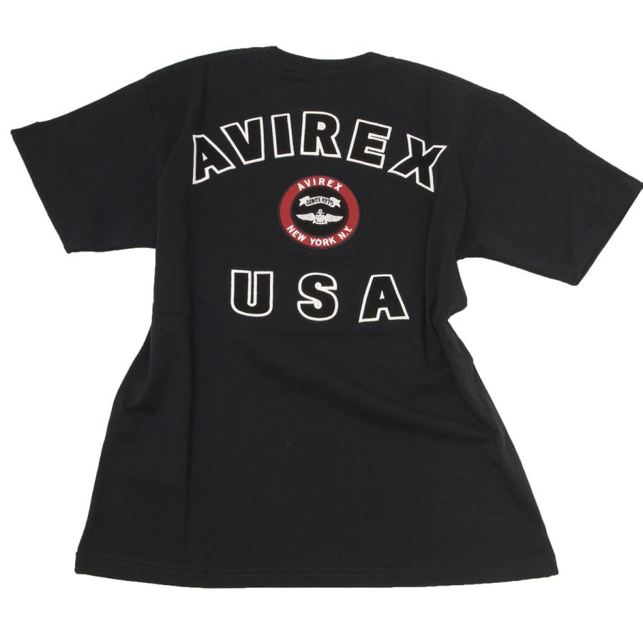 AVIREX アヴィレックス(アビレックス)  6123346  AVIREX VARSITY LOGO T-SHIRT バーシティー半袖Tシャツ｜casualcojp｜14