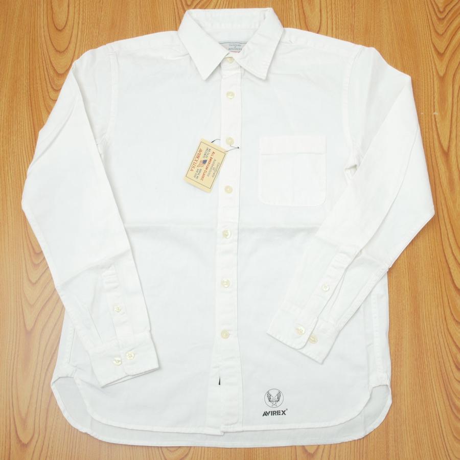 AVIREX アヴィレックス(アビレックス)  6175109(783-7120008)  DAILY L/S REGULAR SHIRT レギュラー 長袖 シャツ｜casualcojp｜02