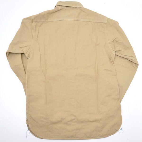 Buzz Ricksons バズリクソンズ BR26079-135 CONTRACTOR SHIRT コントラクターシャツ　長袖シャツ  カーキ 　L｜casualcojp｜04