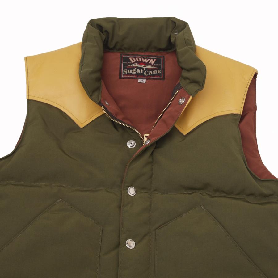 SUGAR CANE シュガーケーン sc15222 T/Cウェザー LEATHER YORK DOWN