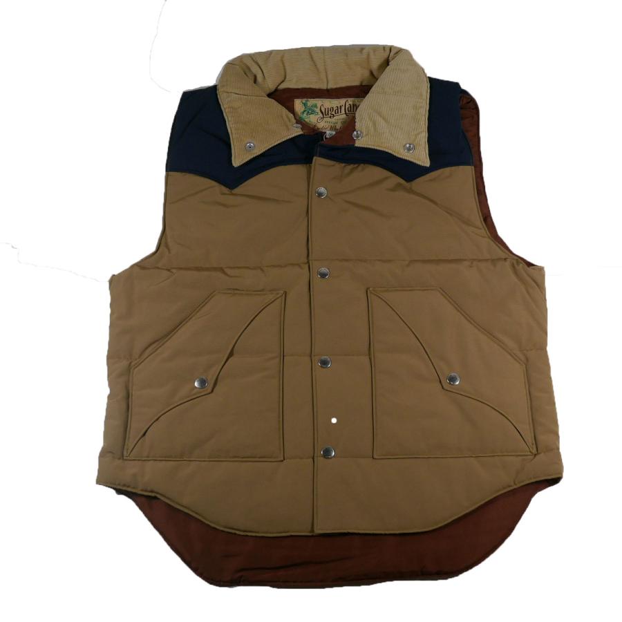 SUGAR CANE シュガーケーン SC15400 TCクロス パディング ベスト 中綿
