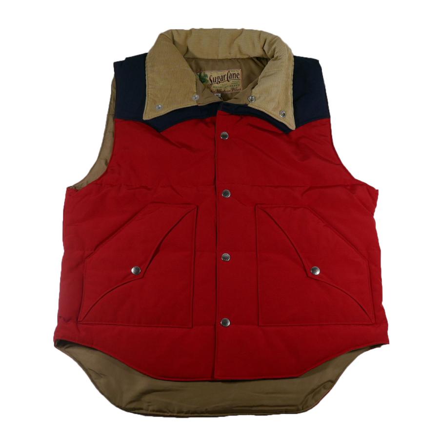 SUGAR CANE シュガーケーン SC15400 TCクロス パディング ベスト 中綿