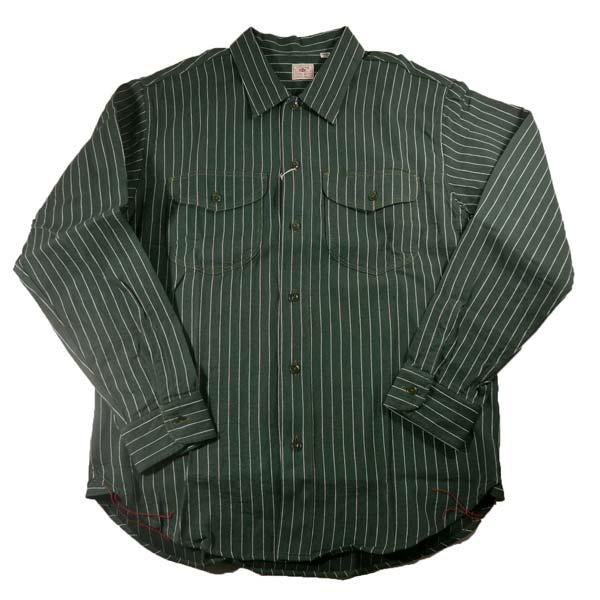 SUGAR CANE シュガーケーン SC28652 コークストライプ長袖ワークシャツ