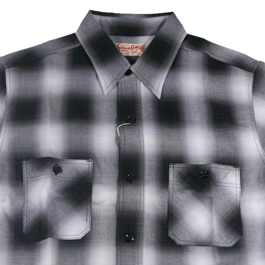 SUGAR CANE SUGARCANE シュガーケーン SC39293 コットン オンブレー 