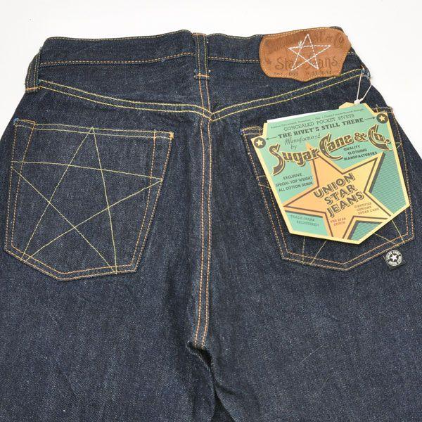 シュガーケーン SC40065A421 UNION STAR JEANS 日本製 ワンウォッシュ sc40065a421casual
