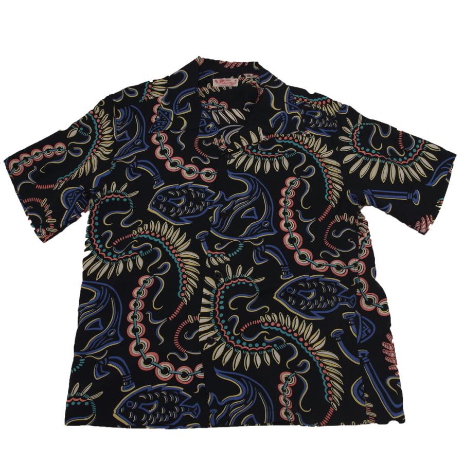 東洋 SUNSURF サンサーフ アロハシャツ  SS38811 POLYNESIAN TAPA DESIGN｜casualcojp