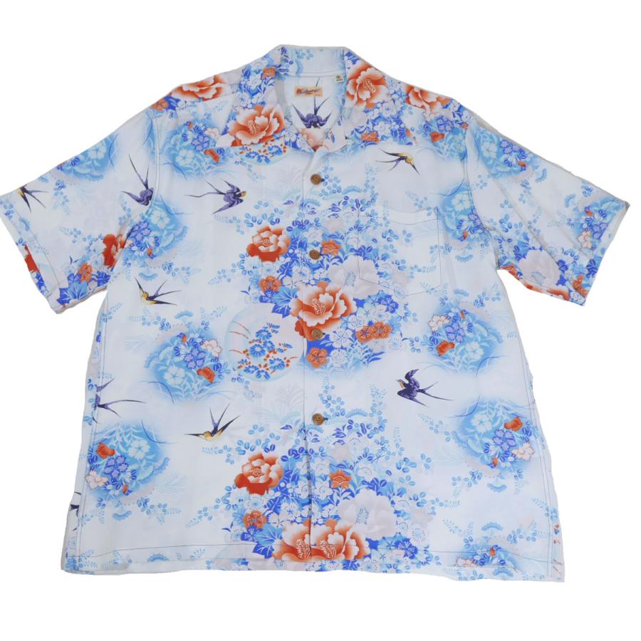 SUN SURF 東洋 SUNSURF サンサーフ アロハシャツ SS39019 SWALLOWS FLY
