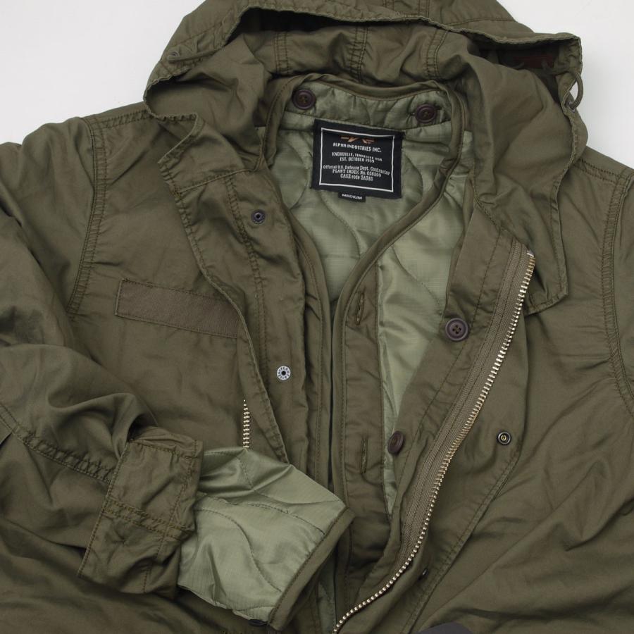アルファ TA1169-021 M-51 ライナー付フィッシュテールパーカー