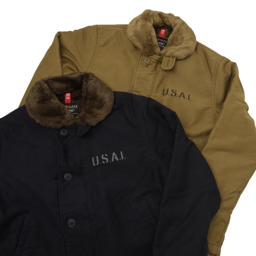 ALPHA社 #TA1395 N-1 デッキジャケット Alpha Industries（アルファ・インダストリーズ） ALPHA アルファ