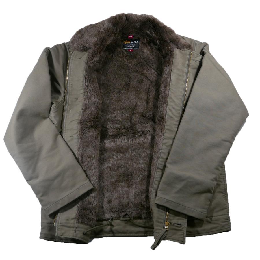 【みどり】ALPHA N-1 デッキジャケット Lサイズ アルファ Alpha Industries（アルファ・インダストリーズ） ALPHA アルファ