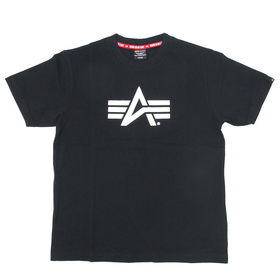 シャツ　半袖　紺 Alpha Industries アルファ TC1570 ミリタリーTシャツ A-MARK