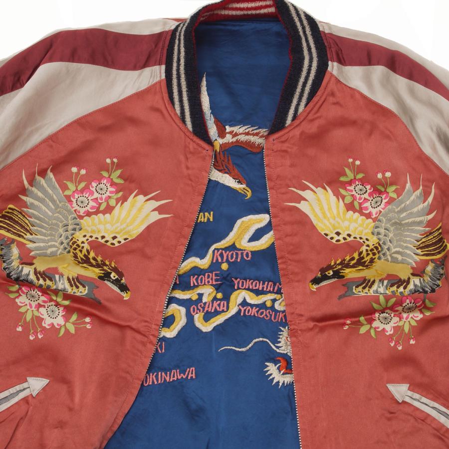 TAILOR TOYO 東洋 TAYLOR TT15277 港商 スカジャン JAPAN MAP × EAGLE