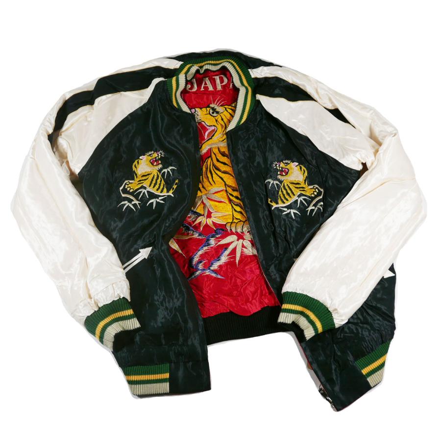 東洋 TAYLOR TOYO TT15390-165 / Early 1950s Style Acetate Souvenir Jacket “ROARING TIGER” × “EAGLE”｜casualcojp｜04