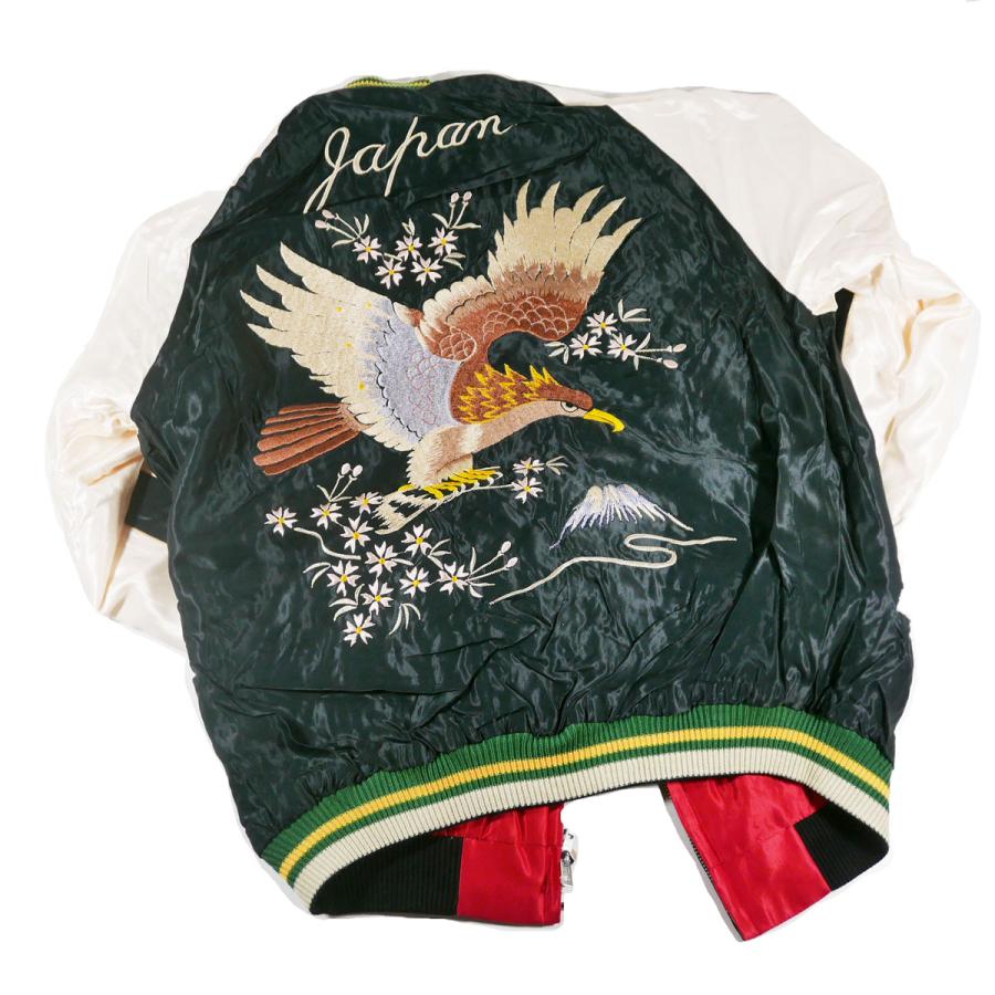 東洋 TAYLOR TOYO TT15390-165 / Early 1950s Style Acetate Souvenir Jacket “ROARING TIGER” × “EAGLE”｜casualcojp｜05