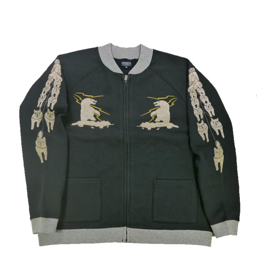 TAILOR TOYO テーラー東洋 TT69475 SUKA ZIP SWEAT EMBROIDERED