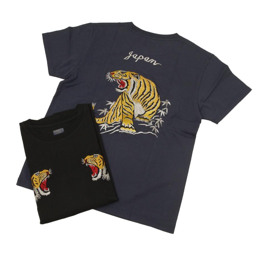 TAILOR TOYO テーラー東洋 TT78996 SOUVENIR TIGER 虎 半袖Tシャツ 
