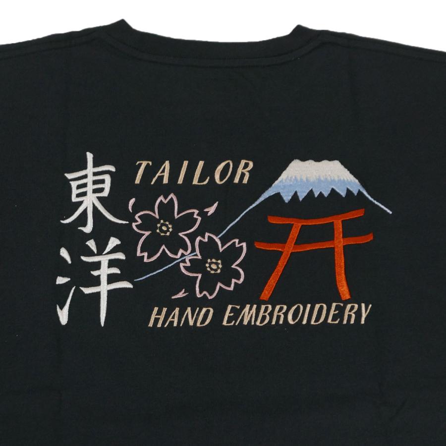 TAILOR TOYO テーラー東洋 TT79213 SOUVENIR SUKA T-SHIRT EMBROIDERED