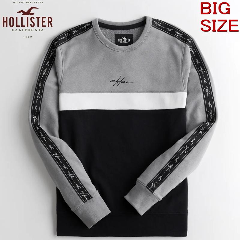 大きいサイズ Xl Xxl ホリスター トレーナー メンズ Hollister Co Hor 50v Casualshop 通販 Yahoo ショッピング