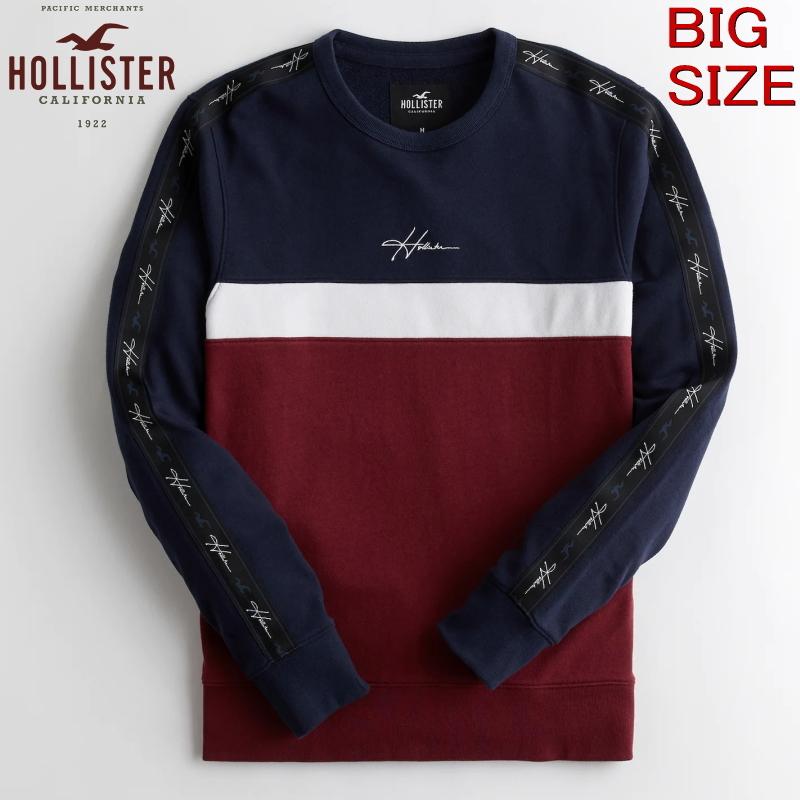 大きいサイズ Xl Xxl ホリスター トレーナー メンズ Hollister Co Hor 50x Casualshop 通販 Yahoo ショッピング
