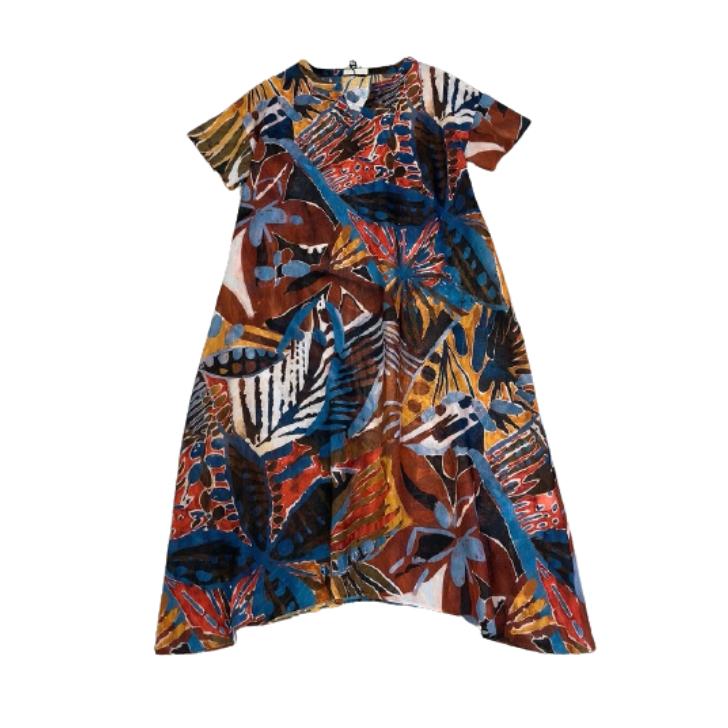 海外ブランド 半袖ワンピース ロングワンピース レディース ワンピース 柄 50代 40代 ゆったり プリント 送料無料 かわいい おしゃれ 夏 春 半袖 サファリ ワンピース Adlinkpublicity Com