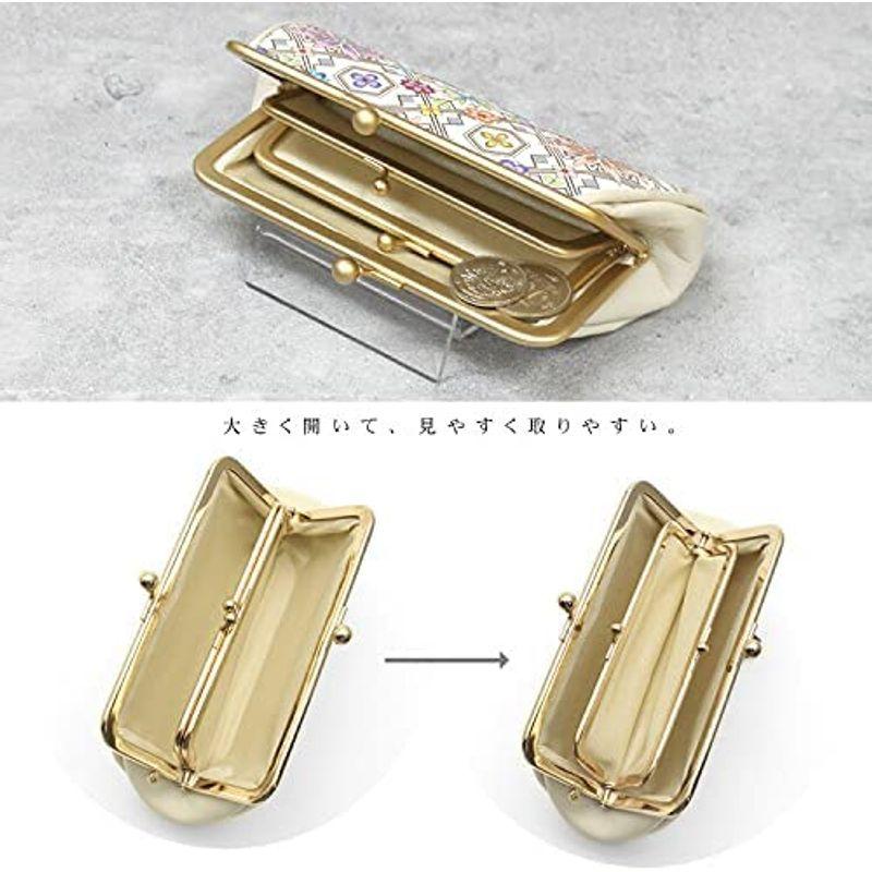 浅草文庫 親子 がま口 ミニ 財布 花菱 はなびし 柄 コインケース 小銭入れ 友禅染 革 江戸小紋 ガマ がまぐち ピンク 親子 がま口 ミニ 財布 花菱 はなびし コインケース 小銭入れ 友禅染 江戸小紋 ガマ がまぐち ピンク サイズ