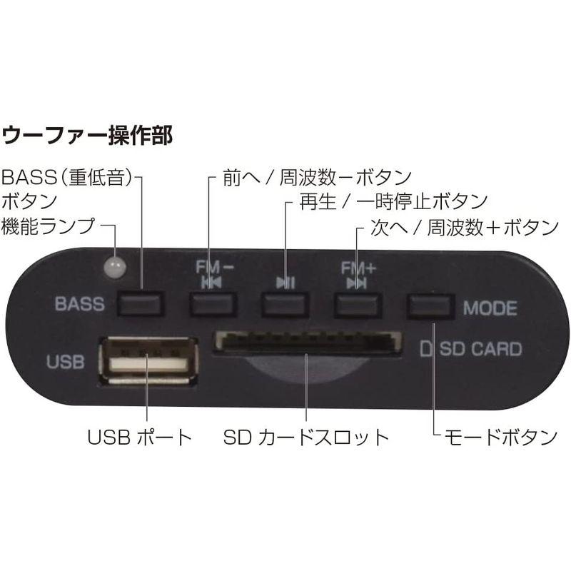 X-BEAT 2.1ch Bluetooth スピーカー 31W出力 サブウーファー
