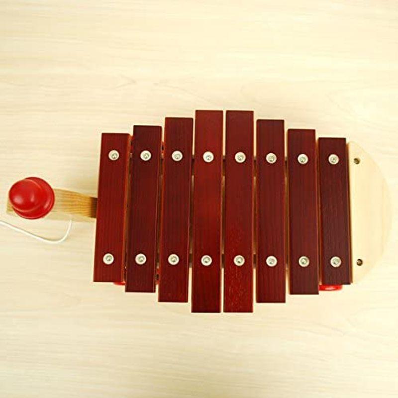 日本製木のおもちゃカメさんシロホン 