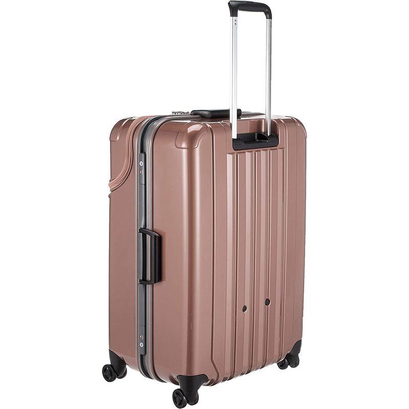 トラベリスト スーツケース フレーム トップオープン トラストップ 無料預入 76-20430 100L 73 cm 5.8kg ピンク フレーム 100L スーツケース トップオープン トラストップ 無料預入 cm 8kg ピンク
