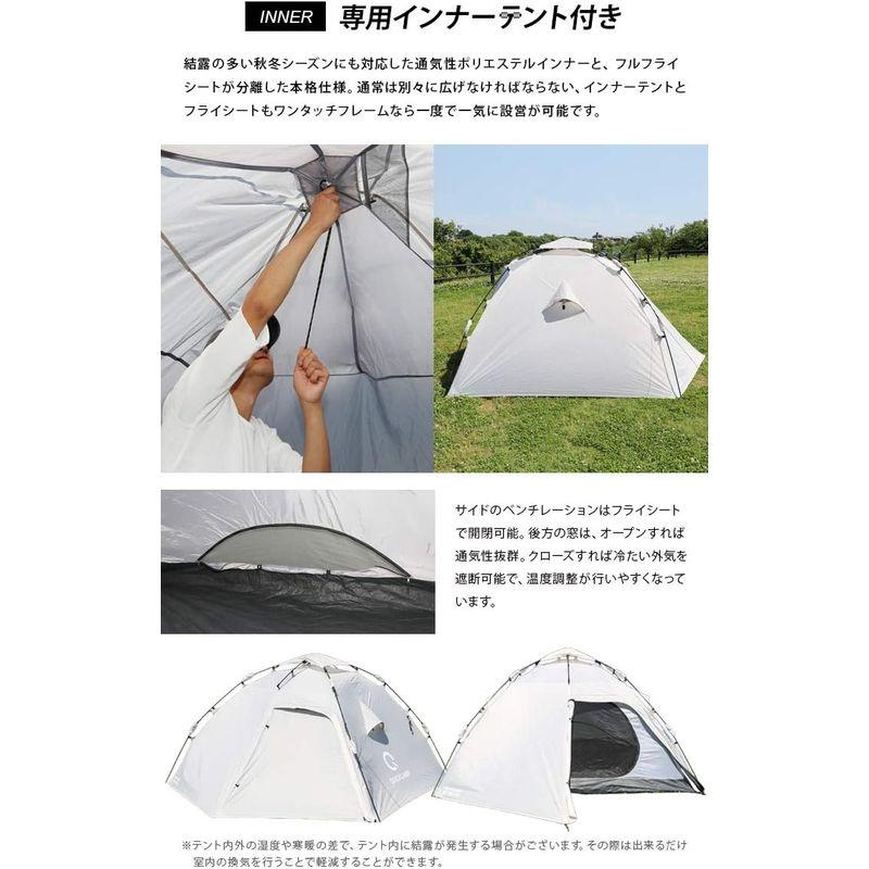 クイックキャンプ ダブルウォール ドームテント ラージ 4人-5人用 QC-HL270 5人用 ダブルウォール ドームテント ラージ 4人 QC HL270