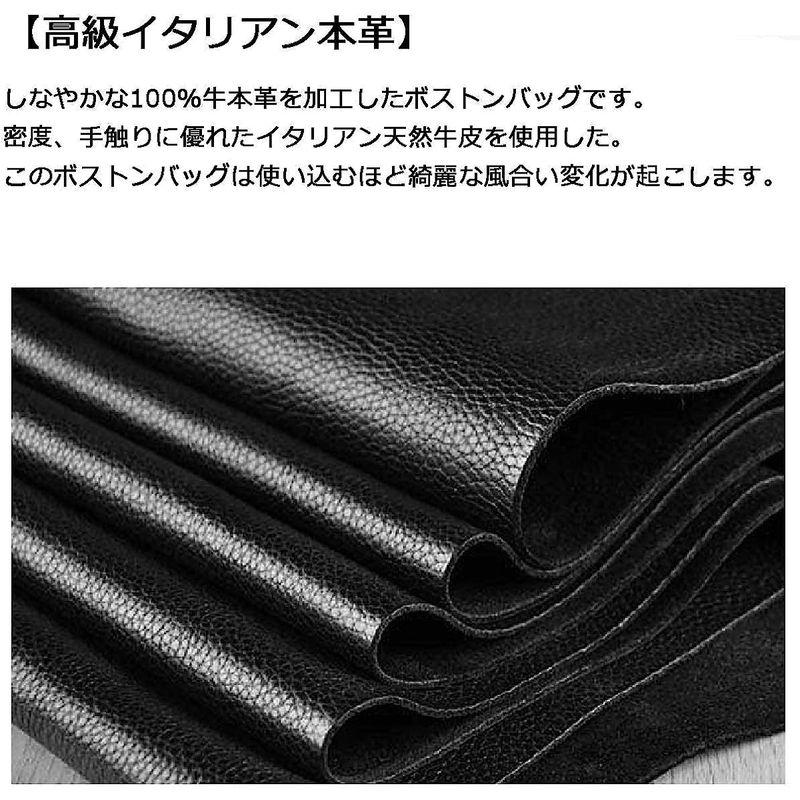 雅革 ボストンバッグ 本革 牛革 2WAY 防水 軽量 大容量 手提げ レザー 出張 旅行 トラベル スポーツ 修学旅行 メンズ ブラック ボストンバッグ 本革 牛革 2WAY 防水 軽量 大容量 手提げ レザー 出張 旅行 トラベル スポーツ 修学旅行 メンズ ブラック