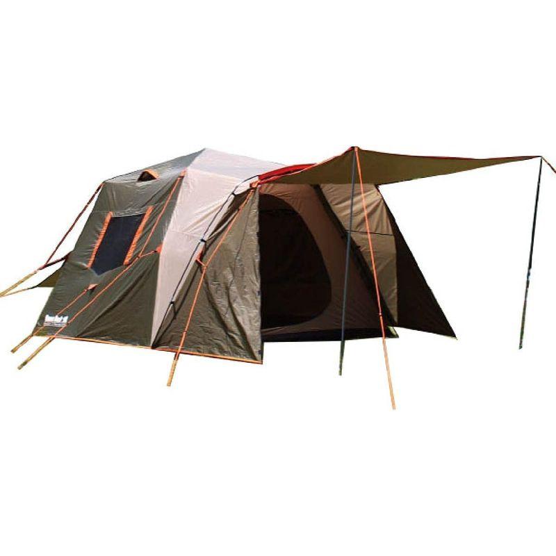 Bears Rock ベアーズロック ビッグベアーテント AXL-601 6人用ワンタッチテント フライシート 防水 (カーキ) Bears Rock ベアーズロック ビッグベアーテント AXL-601 6人用ワンタッチテント フライシート 防水 (カーキ)