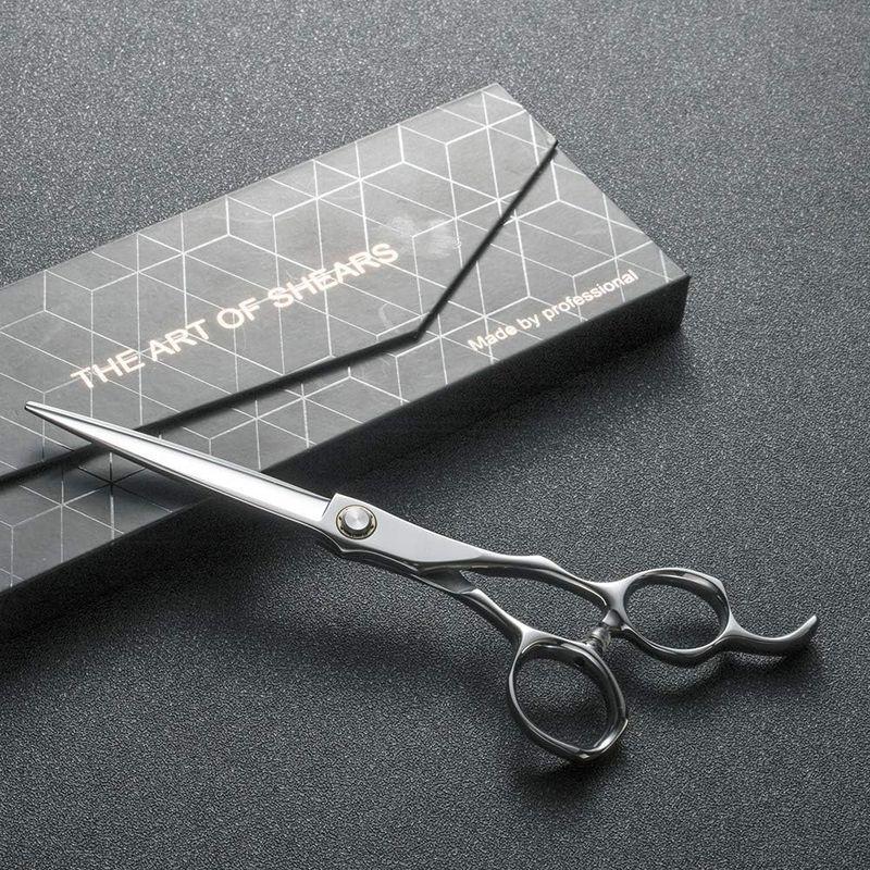 ブランド: Aolanduo、現役プロも納得の切れ味、美容学生向け扱いやすい6インチシザー、日本製440C高級品質のプロのハサミ Aolanduo 現役プロも納得の切れ味 美容学生向け扱いやすい6インチシザー 日本製440C高級品質のプロのハサミ