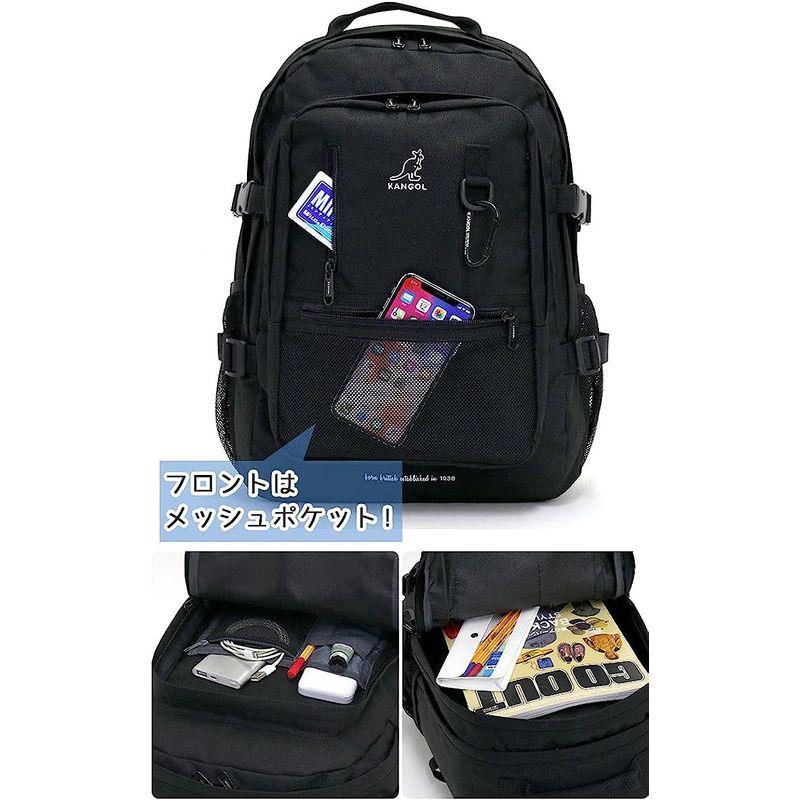 カンゴール リュック リュックサック デイパック メンズ レディース KGSA-BG00197 (ブラック) リュック リュックサック デイパック メンズ レディース KGSA BG00197 ブラック