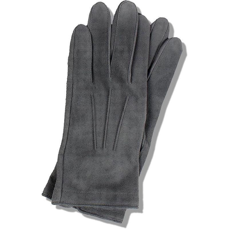 礼装 用 手袋 天然の鹿革を使用した 最高級の フォーマル 用 セーム革 手袋 (グレー) T-04 手袋 天然の鹿革を使用した 最高級の フォーマル セーム革 グレー