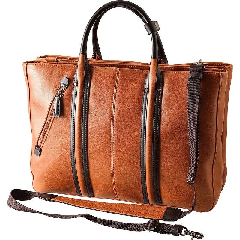 (バジェックス )BAGGEX VINTAGE ヴィンテージ ビジネストートバッグ B4 3層式 23-5459 (オレンジ) バジェックス BAGGEX VINTAGE ヴィンテージ ビジネストートバッグ B4 3層式 オレンジ