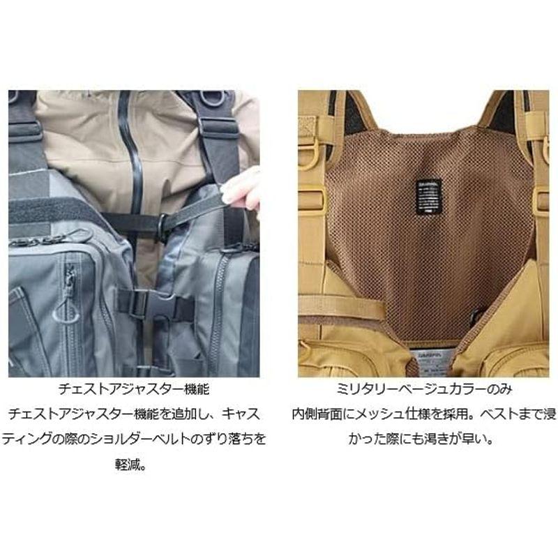 ダイワ(DAIWA) ライトフロートゲームベスト グレージュ フリー DF-6421     商品情報    【商品名】　ダイワ(DAIWA) ライトフロートゲーム MY1080550941(10095円)