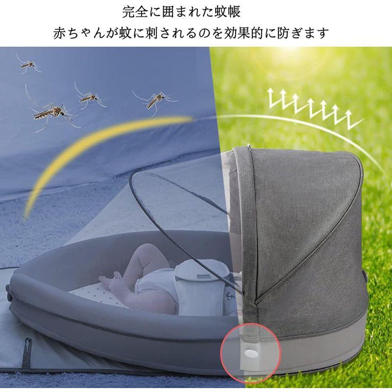 Sumeber ベビーベッド 移動式新生児圧迫防止ベッド 折りたたみ式ベッド 屋内 屋外 ポータブル 取り外し可能 洗える 簡単収納 赤ちゃ ベビーベッド 移動式新生児圧迫防止ベッド 折りたたみ式ベッド 屋内 屋外 ポータブル 取り外し可能 洗える 簡単収納 赤ちゃ P1110014450(10372円)