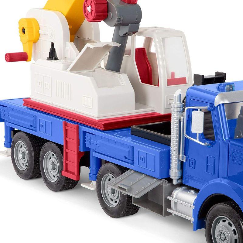 Driven by Battat 大型クレーン車 子供向け 車 おもちゃ 建設車両 光 音 可動部品 3歳以上 ジャンボクレーントラック Battat 3歳以上 by 大型クレーン車 子供向け おもちゃ 建設車両 可動部品 ジャンボクレーントラック サイズ