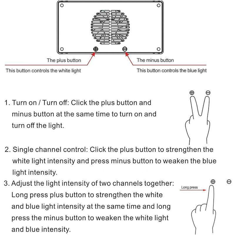 METIS LED 水槽ライト アクアリウムライト 海水魚 サンゴ 海水槽 照明 調光 LED3個 高光度 長寿命 強力 水族館 組立簡単 サンゴ LED 水槽ライト アクアリウムライト 海水魚 海水槽 照明 調光 LED3個 高光度 長寿命 強力 水族館 組立簡単