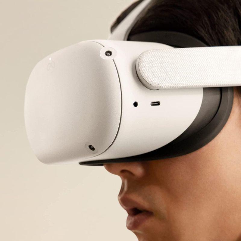 お値下げ Meta Quest 2―完全ワイヤレスのオールインワンVRヘッドセット―256GB 【YWU9489247013】(33249円)