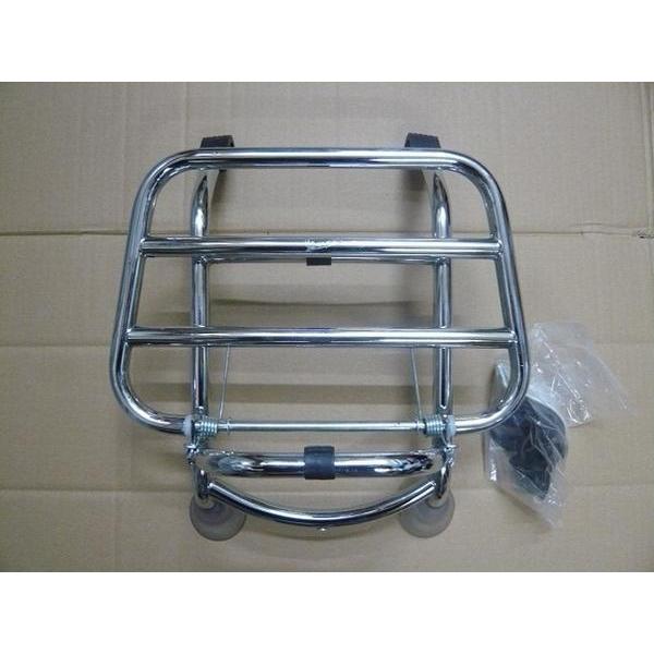 ベスパ用フロントキャリア ベスパ Vespa ベスパ ブラックフロントラック New GTS用 : SCS