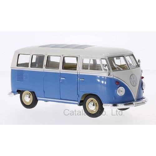 1/24 フォルクスワーゲン ワーゲン バス 青 白 ブルー ホワイト VW T1