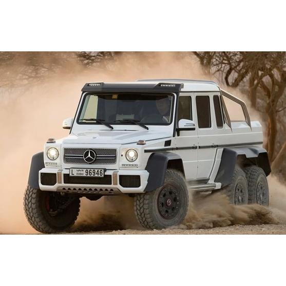 1/24 メルセデス ベンツ 6輪 ゲレンデ 白 ホワイト Mercedes G 63 AMG