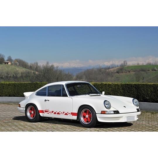 新同品／絶版【VISION】ポルシェ911 Carrera RSR 2.8 白赤 VISION VM024A 1/43 Porsche 911 Carrera RSR 2.8 1973 White/Red