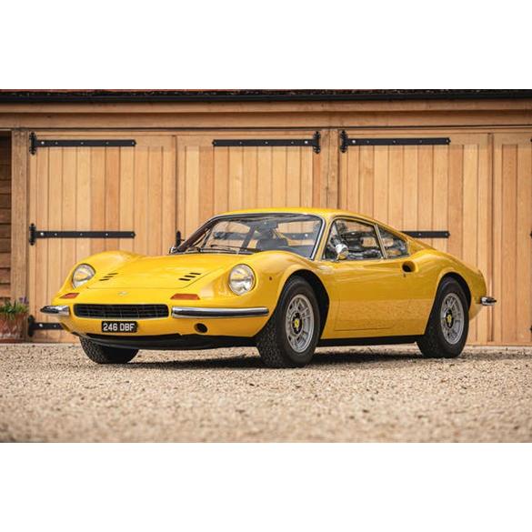 1/18 フェラーリー ディーノ 黄色 Ferrari Dino 246 GT 1969 yellow
