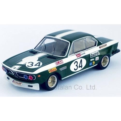 1/43 BMW 2800 CS No.34 ブロードスピード ザツルブルグ Broadspeed Salzburg 1972 J.Fitzpatrick Trofeu 60サイズ