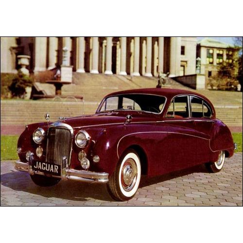 1/43 ジャガー ダークレッド 赤 Jaguar Mk IX dark red RHD Oxford 1