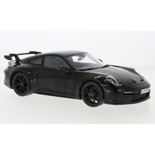 1/18 ポルシェ 黒 ブラック Maisto Porsche 911 GT3 992 black 2022 1