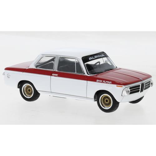 1/43 アルピナ 赤 白 ホワイト レッド IXO BMW Alpina 2002 Tii white