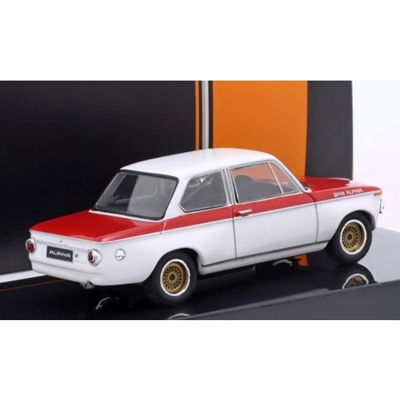 1/43 アルピナ 赤 白 ホワイト レッド IXO BMW Alpina 2002 Tii white